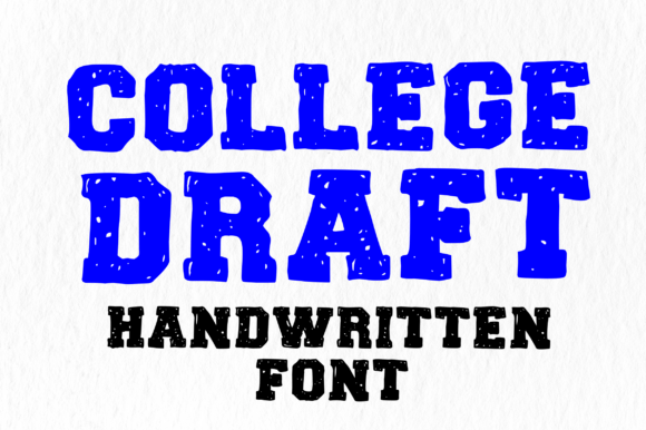 College Draft: A Bold and Commanding Slab Serif Font