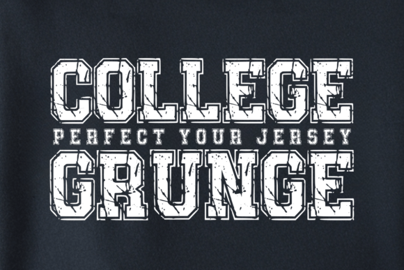 College Grunge: A Bold Slab Serif for Creative Makers