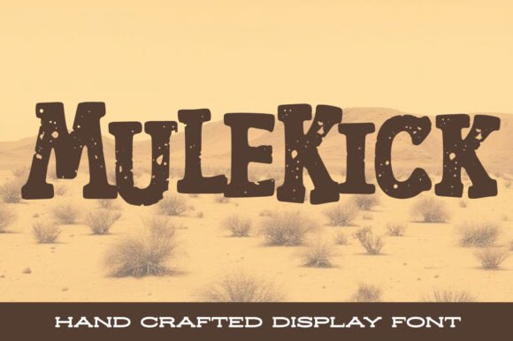 Discover the Bold Charm of Mulekick Font