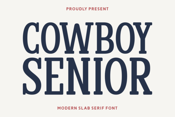 Enhance Your Brand with Cowboy Senior Font