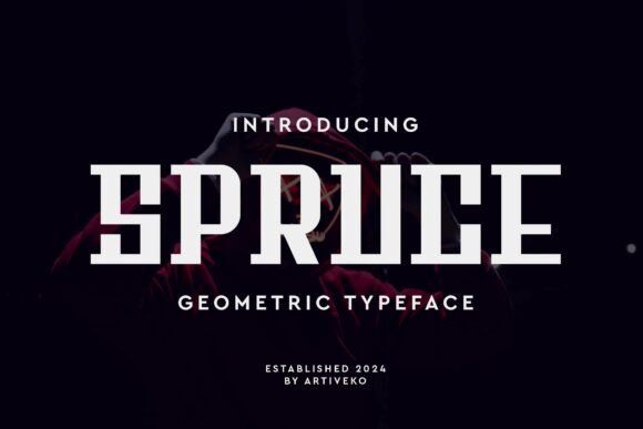 Enhance Your Brand with Spruce: A Bold Slab Serif Font