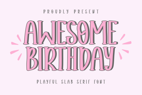 Enhance Your Brand with the Awesome Birthday Font