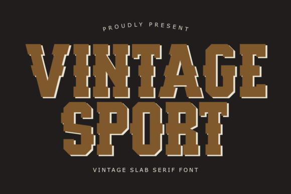 Enhance Your Brand with Vintage Sport Font