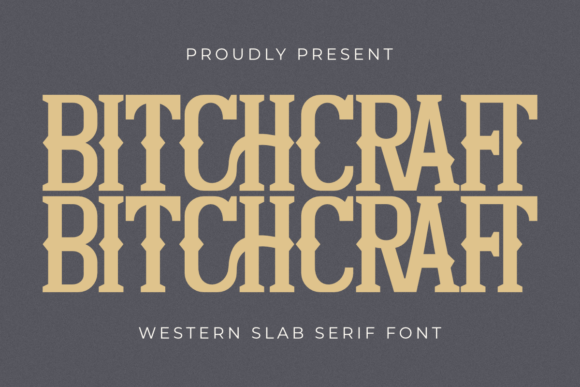 Enhance Your Editorial Design with Bitchcraft Font