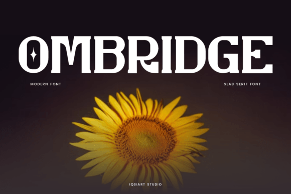 Ombridge: The Bold Slab Serif Font for Creative Campaigns
