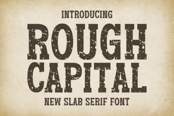 Rough Capital: A Retro Slab Serif for Modern Web Design