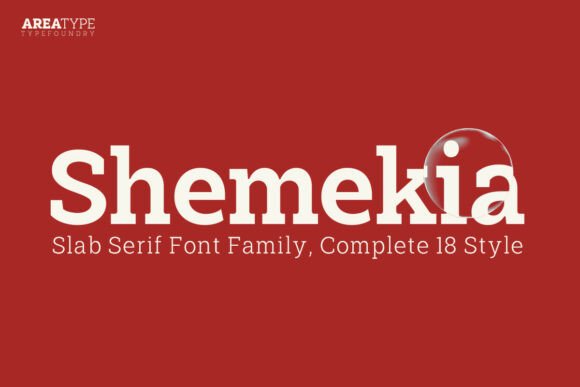Shemekia Regular: A Versatile Serif Font for Bold Campaigns