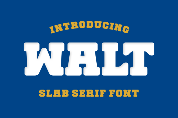 Walt: A Robust Slab Serif for Impactful Campaigns